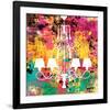 Neon Chandelier I-Miranda York-Framed Art Print