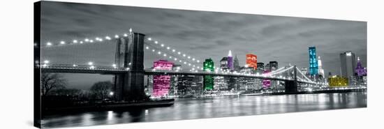 Neon City I-Joseph Eta-Stretched Canvas