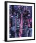 Neon City – Rush-Justin Park-Framed Giclee Print