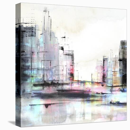 Neon City-PI Studio-Stretched Canvas