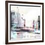 Neon City-PI Studio-Framed Art Print