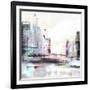 Neon City-PI Studio-Framed Art Print