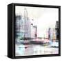 Neon City-PI Studio-Framed Stretched Canvas