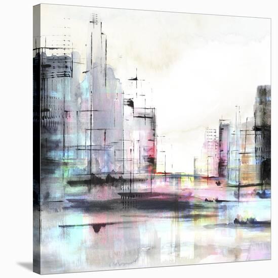 Neon City-PI Studio-Stretched Canvas