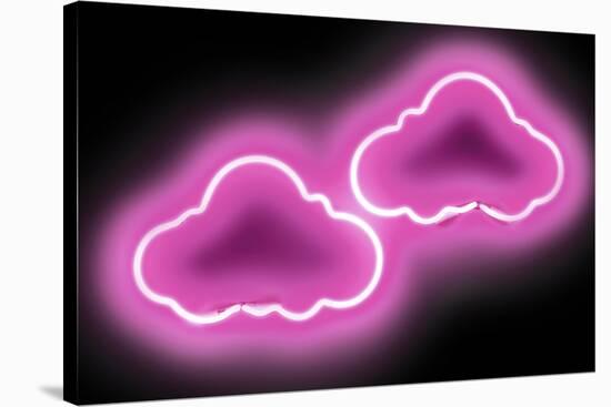 Neon Clouds PB-Hailey Carr-Stretched Canvas