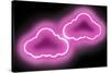 Neon Clouds PB-Hailey Carr-Stretched Canvas