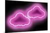 Neon Clouds PB-Hailey Carr-Mounted Art Print