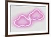 Neon Clouds PW-Hailey Carr-Framed Art Print