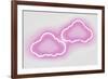 Neon Clouds PW-Hailey Carr-Framed Art Print