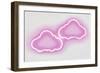 Neon Clouds PW-Hailey Carr-Framed Art Print