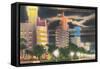 Neon, Collins Avenue, Miami Beach, Florida-null-Framed Stretched Canvas