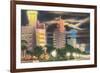 Neon, Collins Avenue, Miami Beach, Florida-null-Framed Premium Giclee Print