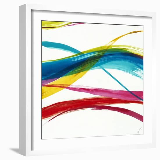 Neon Currents III-Liz Jardine-Framed Art Print