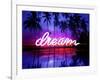 Neon Dream Beach PB-Hailey Carr-Framed Art Print