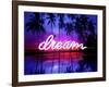 Neon Dream Beach PB-Hailey Carr-Framed Art Print