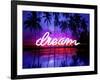 Neon Dream Beach PB-Hailey Carr-Framed Art Print