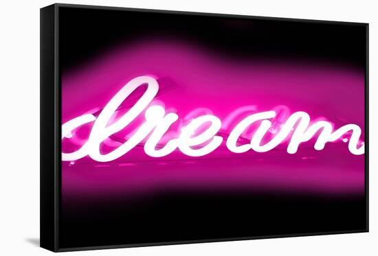 Neon Dream PB-Hailey Carr-Framed Stretched Canvas