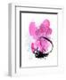 Neon Flamingos II-Jennifer Paxton Parker-Framed Art Print