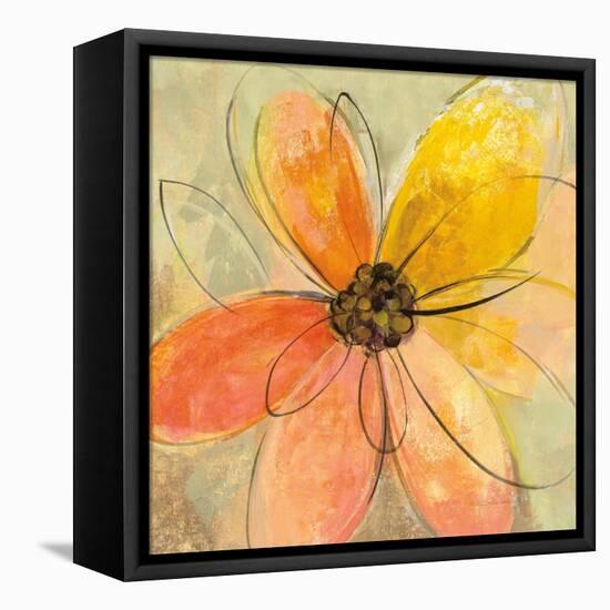 Neon Floral II-Silvia Vassileva-Framed Stretched Canvas