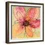 Neon Floral III-Silvia Vassileva-Framed Art Print