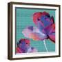 Neon Flower-Malcolm Sanders-Framed Giclee Print