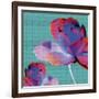 Neon Flower-Malcolm Sanders-Framed Giclee Print