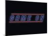 Neon - Game On-Otto Gibb-Mounted Giclee Print