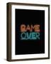 Neon - Game Over-Otto Gibb-Framed Giclee Print