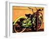 Neon Green Bike-Jody Miller-Framed Photographic Print