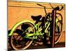 Neon Green Bike-Jody Miller-Mounted Photographic Print