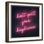 Neon Inspo III-Victoria Borges-Framed Art Print