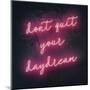 Neon Inspo III-Victoria Borges-Mounted Art Print