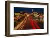 Neon lights along Highway 22 in Central Georgia-null-Framed Photographic Print