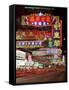 Neon Lights at Night on Nathan Road, Tsim Sha Tsui, Kowloon, Hong Kong, China, Asia-Gavin Hellier-Framed Stretched Canvas