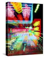 Neon Lights in Jordan and Mong Kok District, Hong Kong, China-Russell Gordon-Stretched Canvas