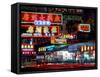Neon Lights in Jordan and Mong Kok District, Hong Kong, China-Russell Gordon-Framed Stretched Canvas