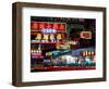 Neon Lights in Jordan and Mong Kok District, Hong Kong, China-Russell Gordon-Framed Photographic Print