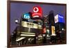 Neon Lights of Ginza at Night, Ginza, Tokyo, Honshu, Japan-Gavin Hellier-Framed Photographic Print