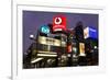 Neon Lights of Ginza at Night, Ginza, Tokyo, Honshu, Japan-Gavin Hellier-Framed Photographic Print