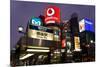 Neon Lights of Ginza at Night, Ginza, Tokyo, Honshu, Japan-Gavin Hellier-Mounted Photographic Print