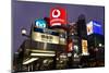 Neon Lights of Ginza at Night, Ginza, Tokyo, Honshu, Japan-Gavin Hellier-Mounted Photographic Print