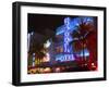 Neon Lights of the Art Deco District,  Miami-George Oze-Framed Photographic Print