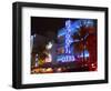 Neon Lights of the Art Deco District,  Miami-George Oze-Framed Photographic Print