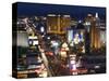 Neon Lights of the The Strip at Night, Las Vegas, Nevada, United States of America, North America-Kober Christian-Stretched Canvas