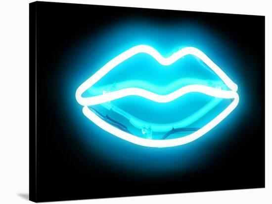Neon Lips AB-Hailey Carr-Stretched Canvas