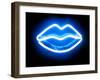 Neon Lips BB-Hailey Carr-Framed Art Print