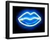 Neon Lips BB-Hailey Carr-Framed Art Print