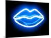 Neon Lips BB-Hailey Carr-Mounted Art Print