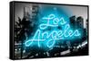 Neon Los Angeles AB-Hailey Carr-Framed Stretched Canvas