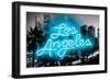 Neon Los Angeles AB-Hailey Carr-Framed Art Print